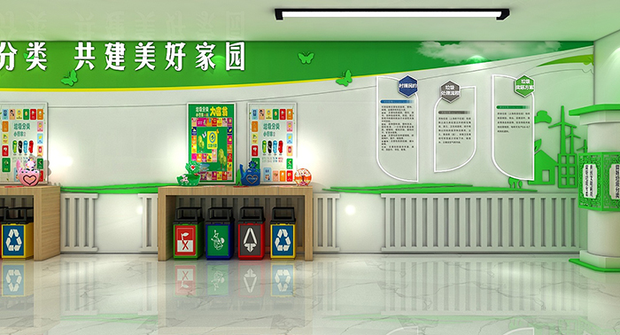 垃圾分类体验馆建设背景